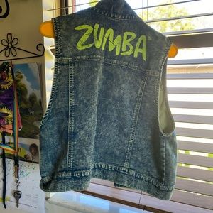 Zumba denim vest